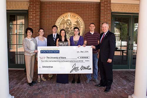 University of Maine Foundation Scholarship Support at Record High of Over $4.1Million