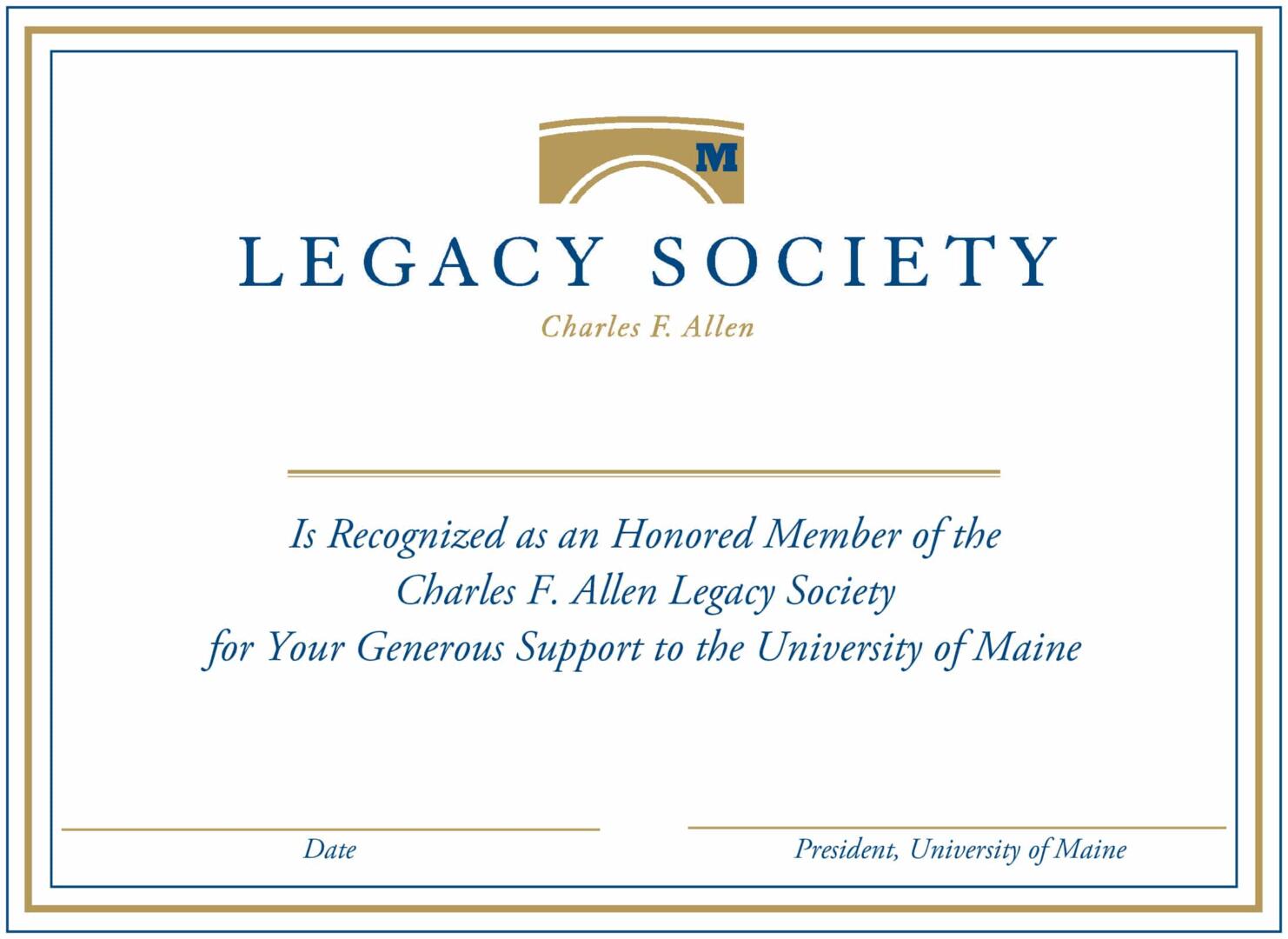 Creating Your Legacy – Planned and Deferred Gifts