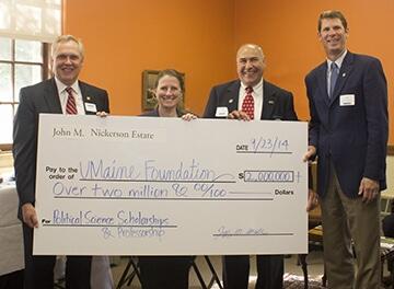 Former Professor Gifts Over $2M for Scholarships, Professorship