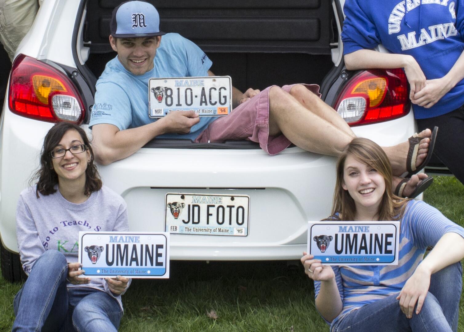 Black Bear License Plates Support Scholarships