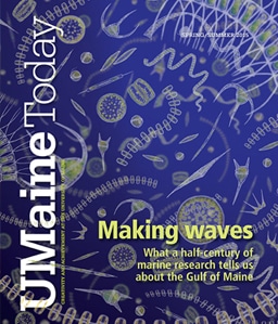 Cover of UMaine Today Spring 2015 issue