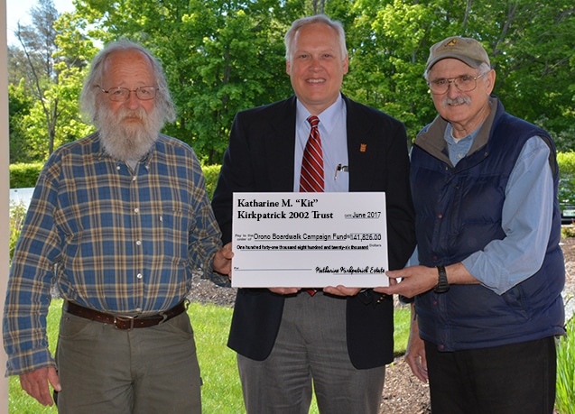 Check presentation for Orono Boardwalk Campaign