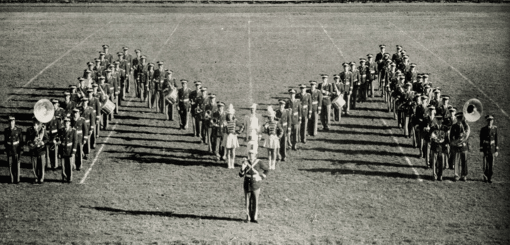 Archive image of UMaine band