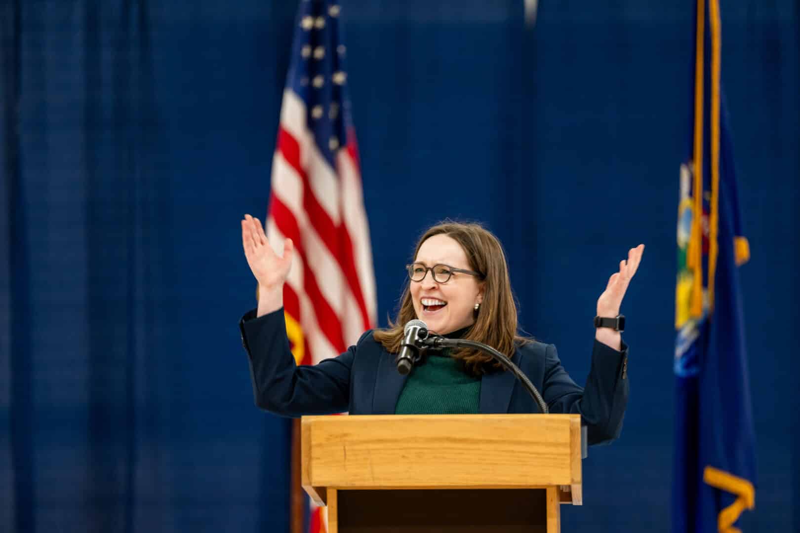 Walsh at Commencement