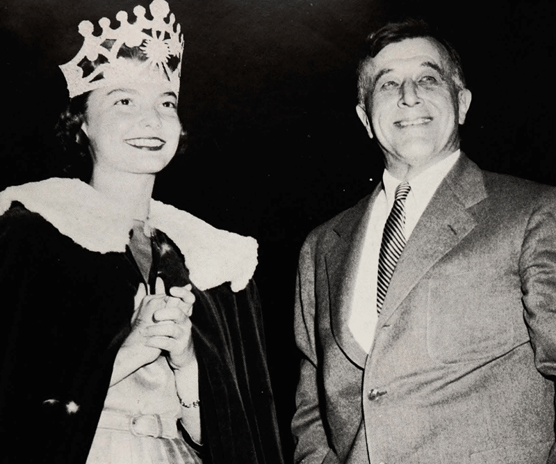 1958 Yearbook Homecoming 1958