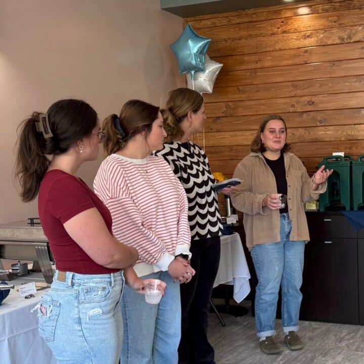 Students share stories at Libby Dedication